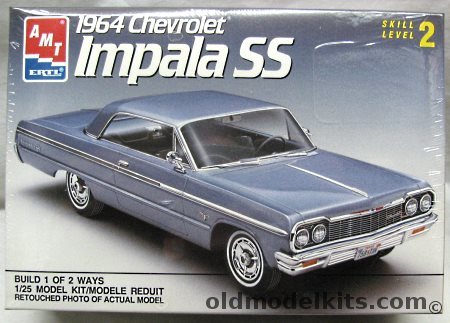 AMT 1/25 1964 Chevrolet Impala SS Super Sport - Two-Door Hardtop, 6564 plastic model kit